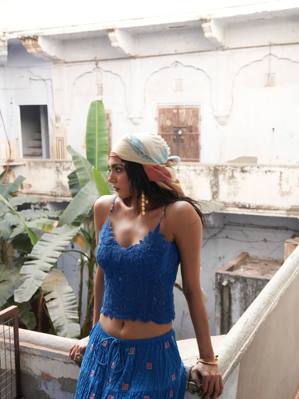 Nakhla Top - Blue