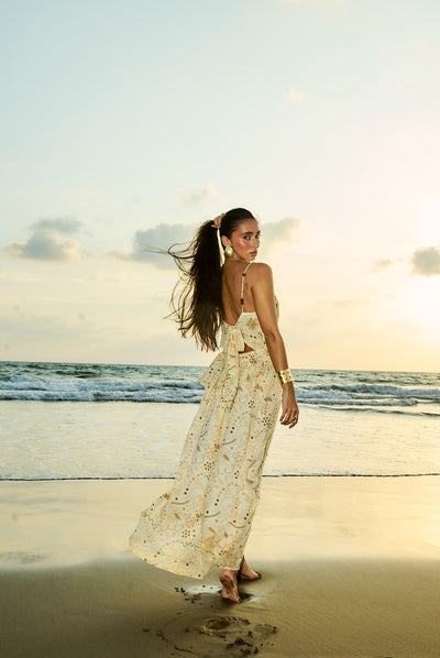 Oro Beaded Dress