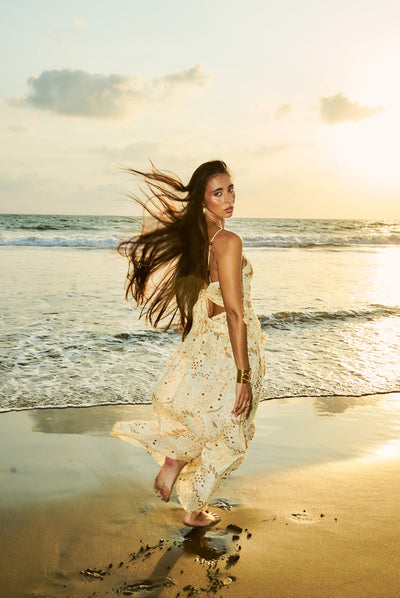Oro Beaded Dress