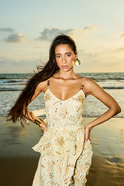 Oro Beaded Dress