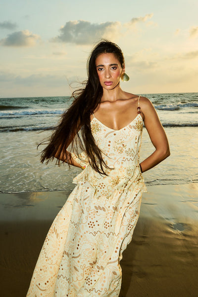 Oro Beaded Dress