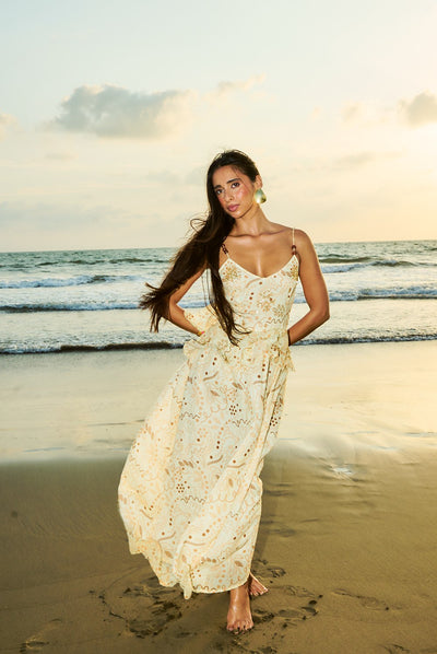 Oro Beaded Dress