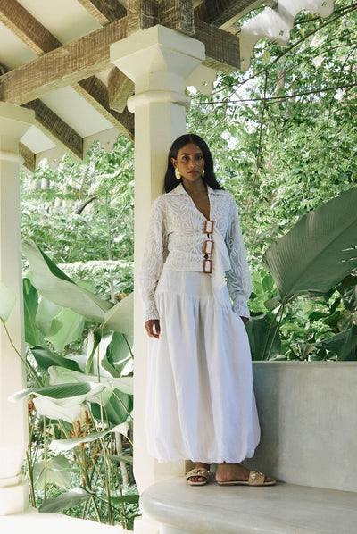 Ravello Skirt- White