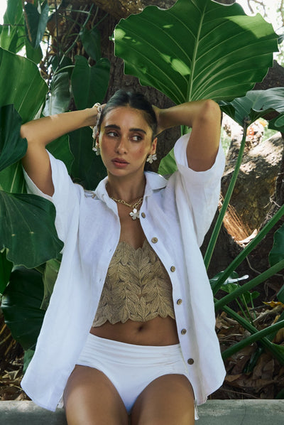 Daisy Shirt White