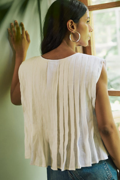 Costa Top White