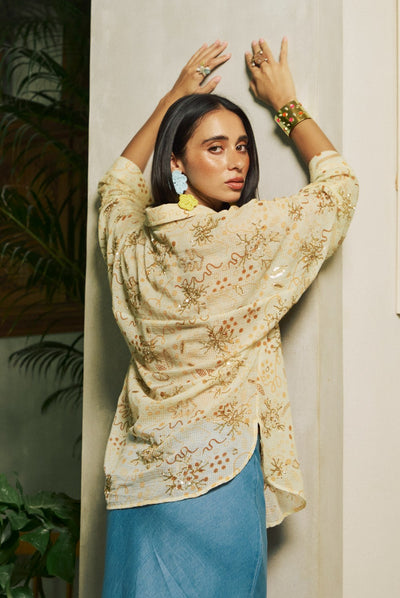 Oro Beaded Shirt