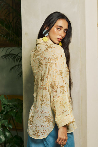 Oro Beaded Shirt