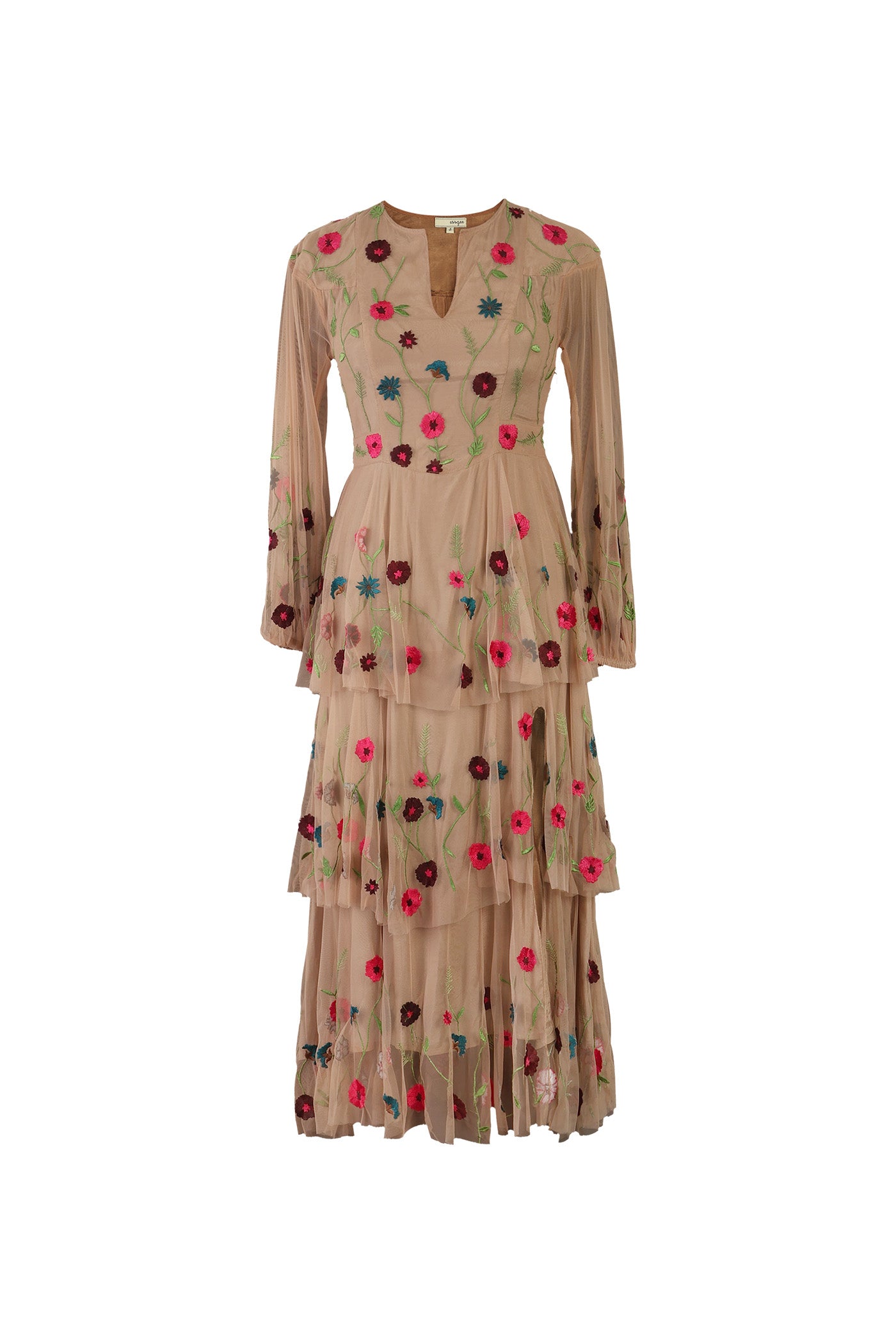 Beck Maxi Dress Nude