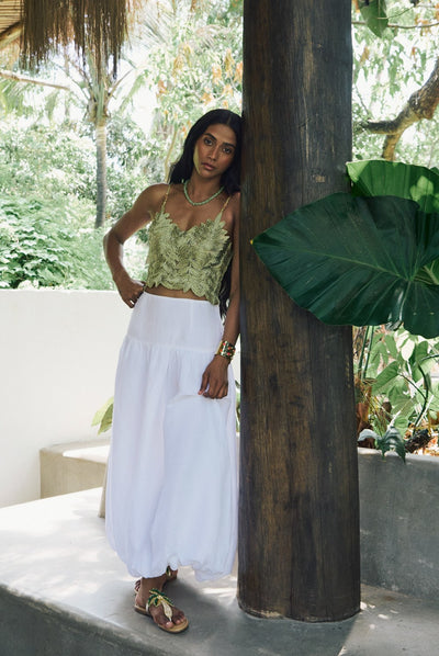 Ravello Skirt- White