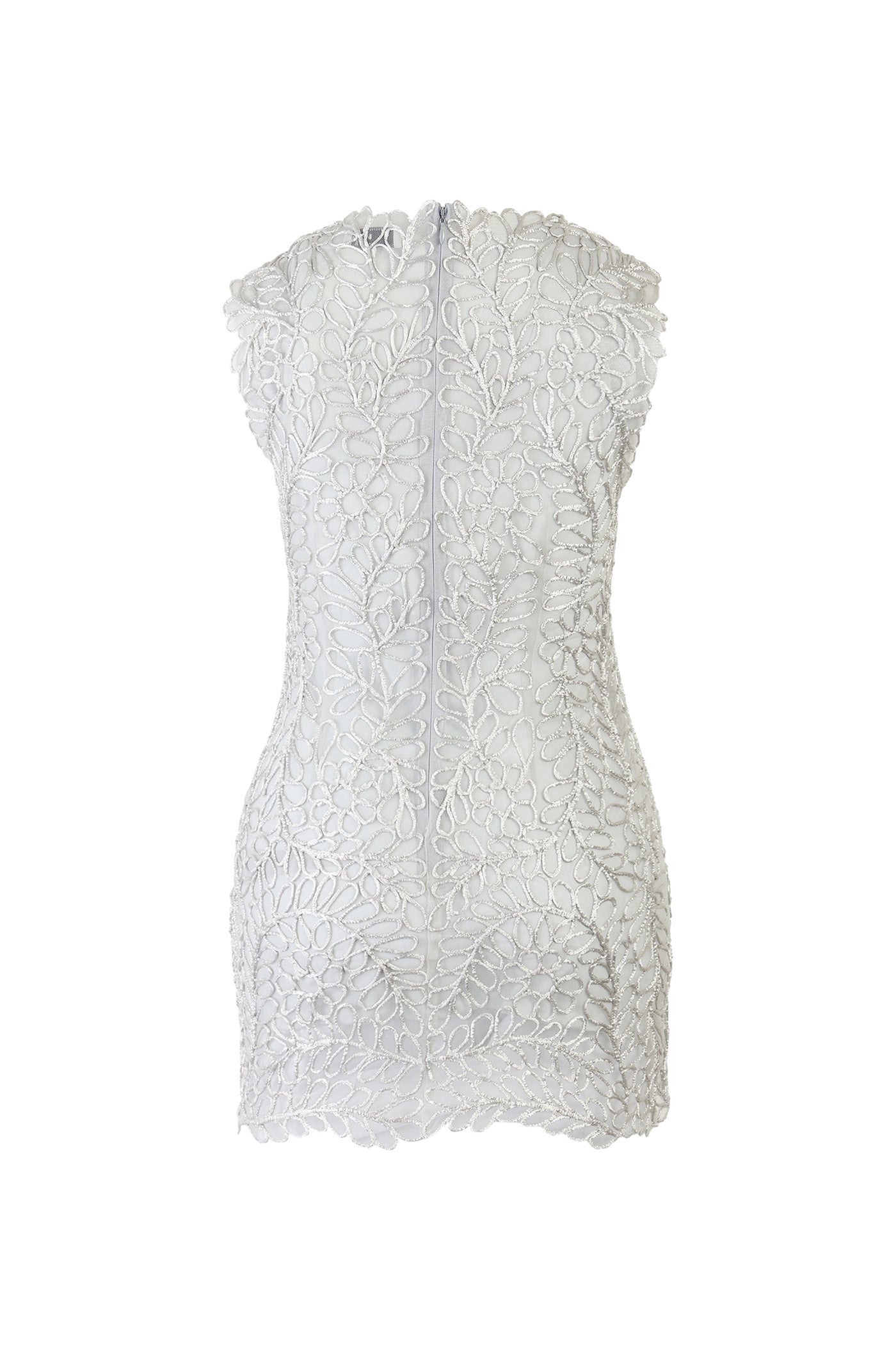 Fete Mini Dress Silver