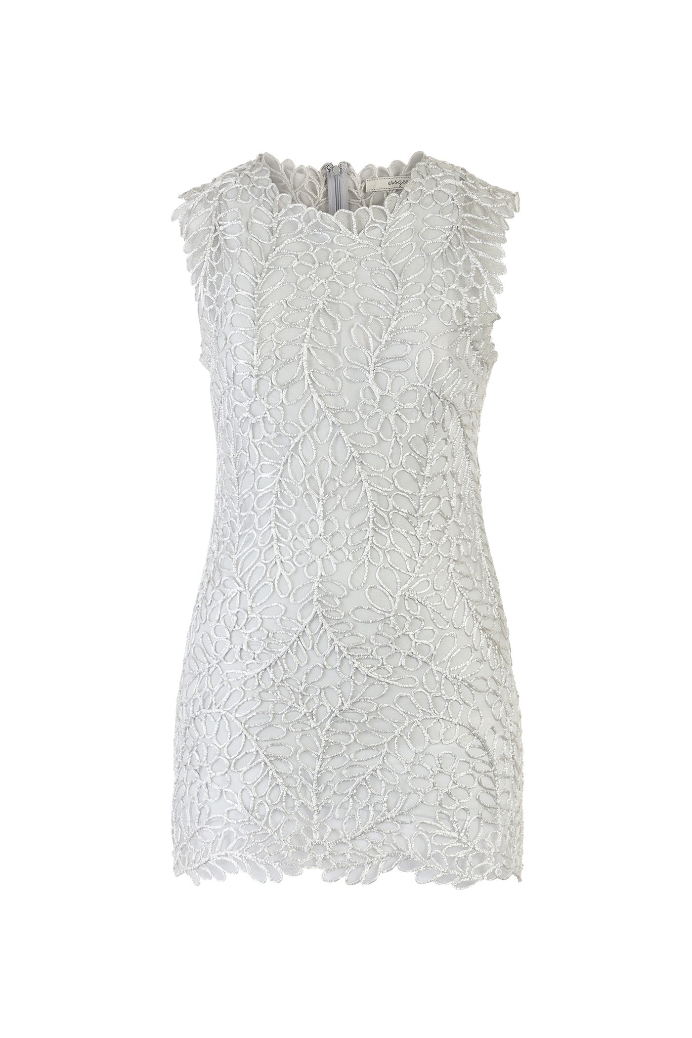 Fete Mini Dress Silver